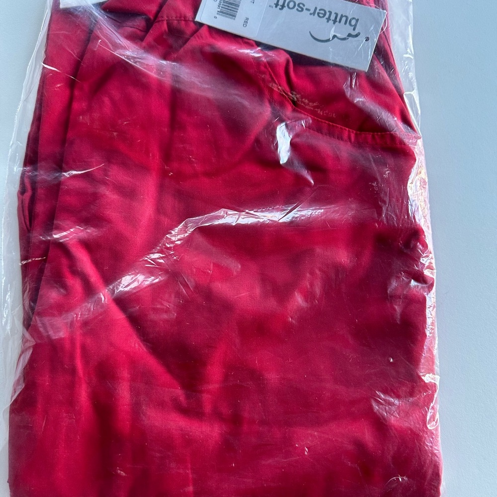 Butter Soft | Women's Scrub Pants red Size cds
